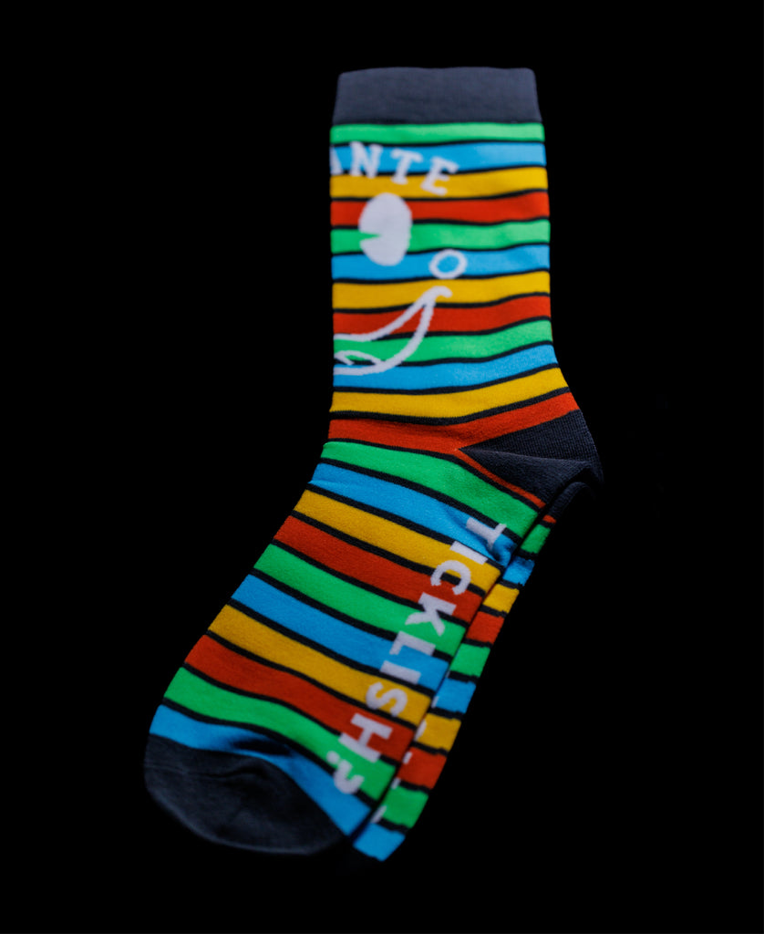 Levante "Feeling Ticklish?" Custom Knit Socks