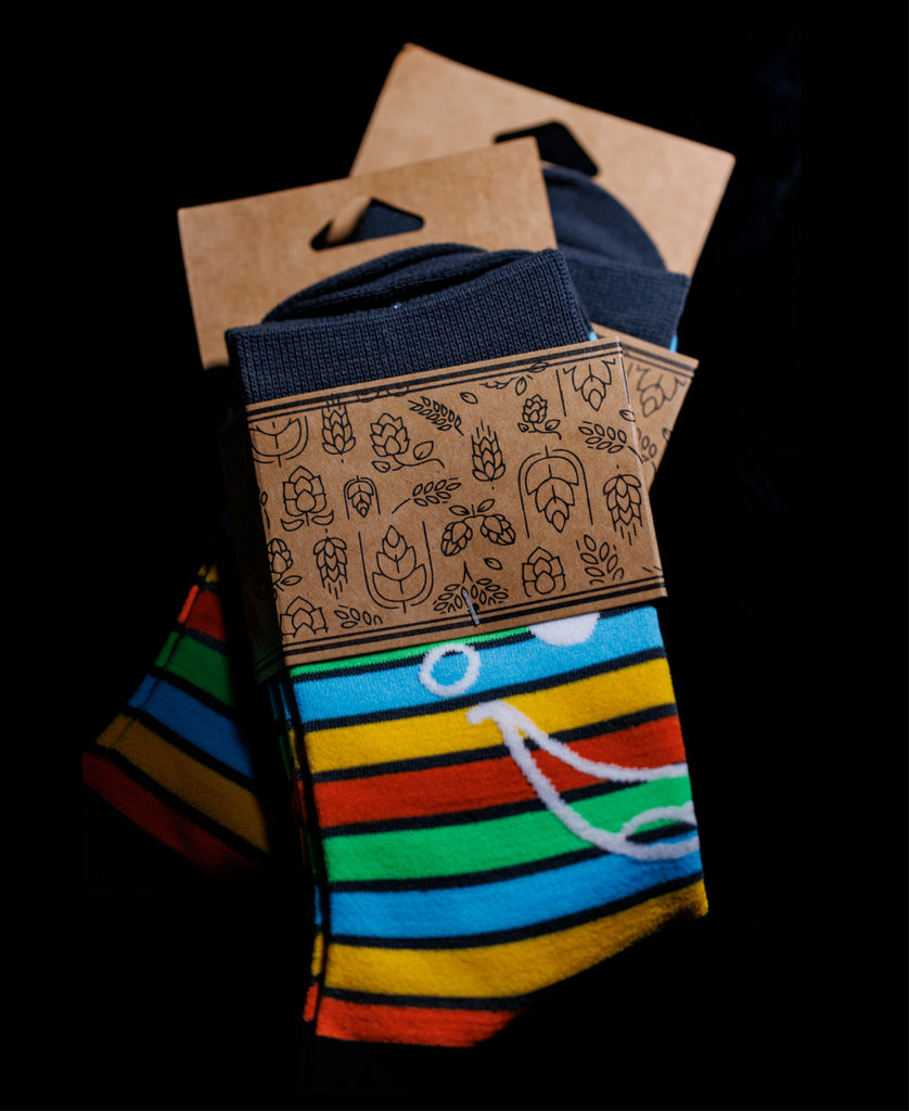 Levante "Feeling Ticklish?" Custom Knit Socks